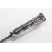 1 Pc Tiger Dagger Knife Silver Work Handmade Damascus Steel Blade Handle B74